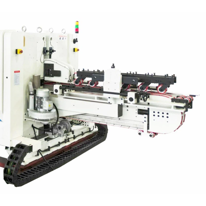 Woodworking longitudinal double - end machine tenoner สิ้นสุด